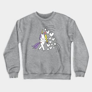 Unicorn Doodle Crewneck Sweatshirt